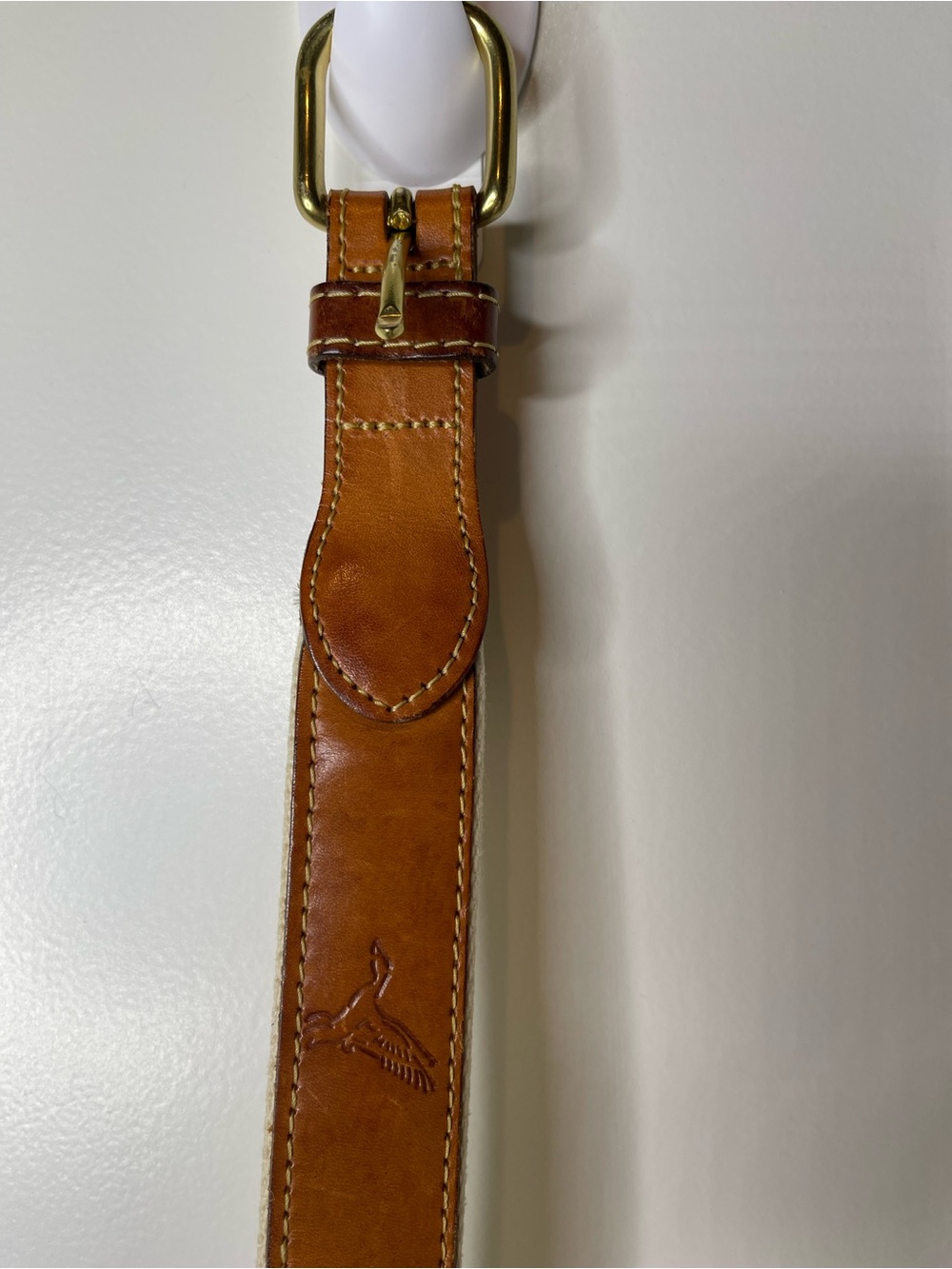 Men's Leatherman Ltd Belt with Embossed duck Logo size 38